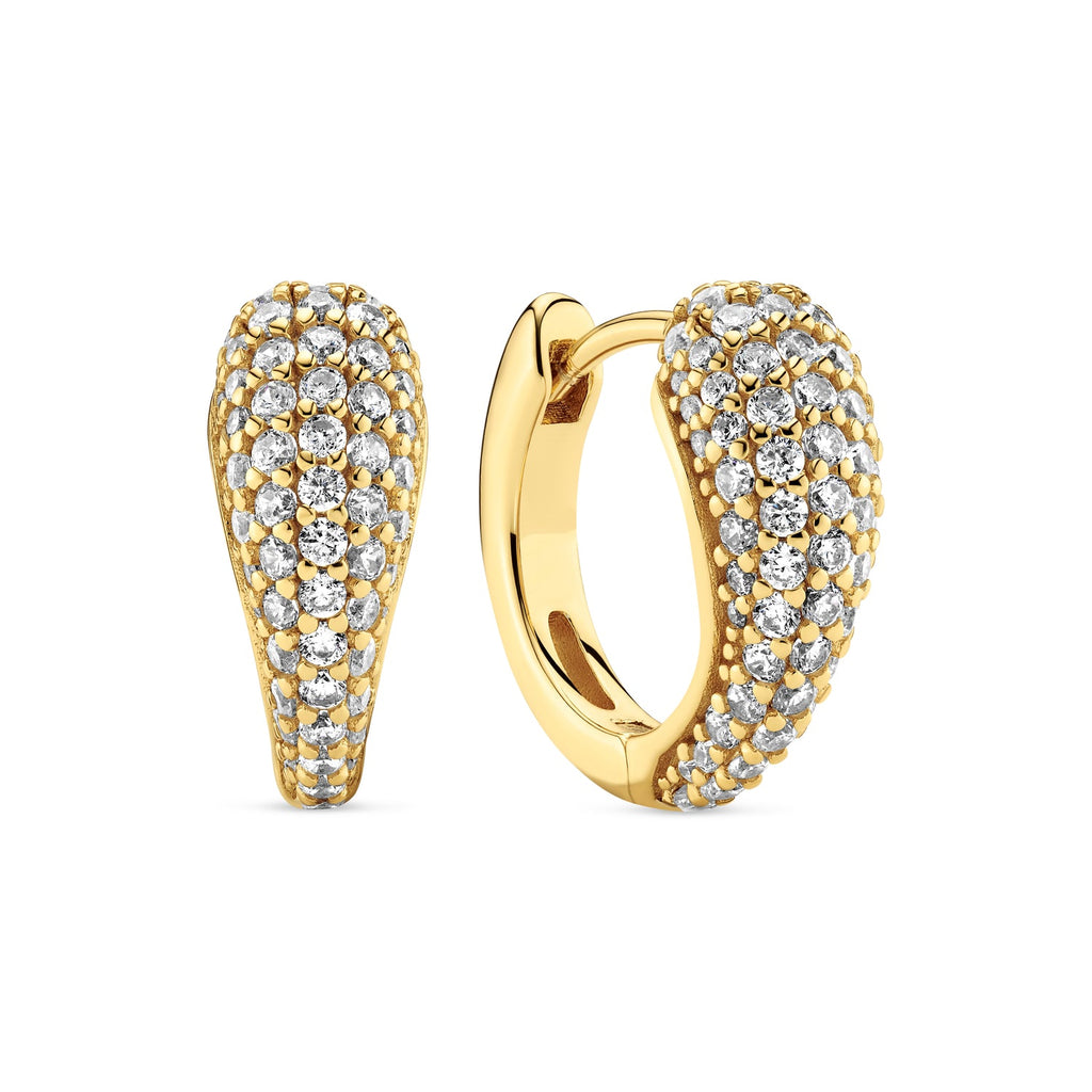 Sif Jakobs Boucles d'oreilles Goccia SJ-E2753-CZ-YG