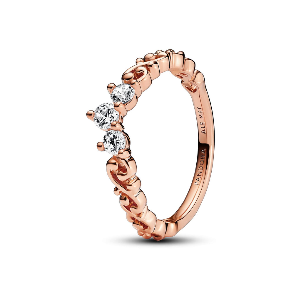 Pandora Moments Bague Tiare Volute Royale 182232C01