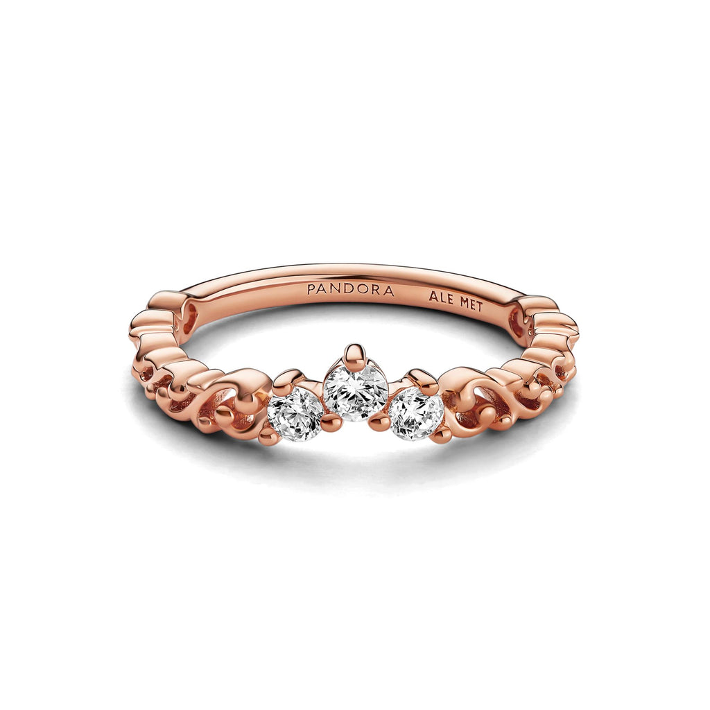 Pandora Moments Bague Tiare Volute Royale 182232C01