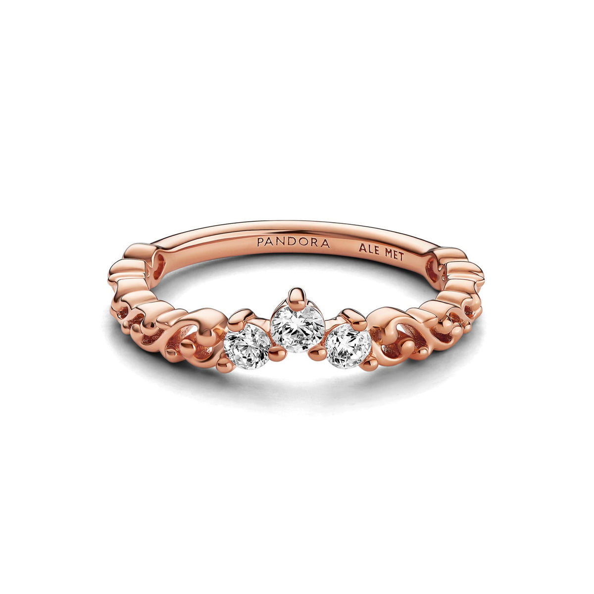 Pandora Moments Bague Tiare Volute Royale 182232C01