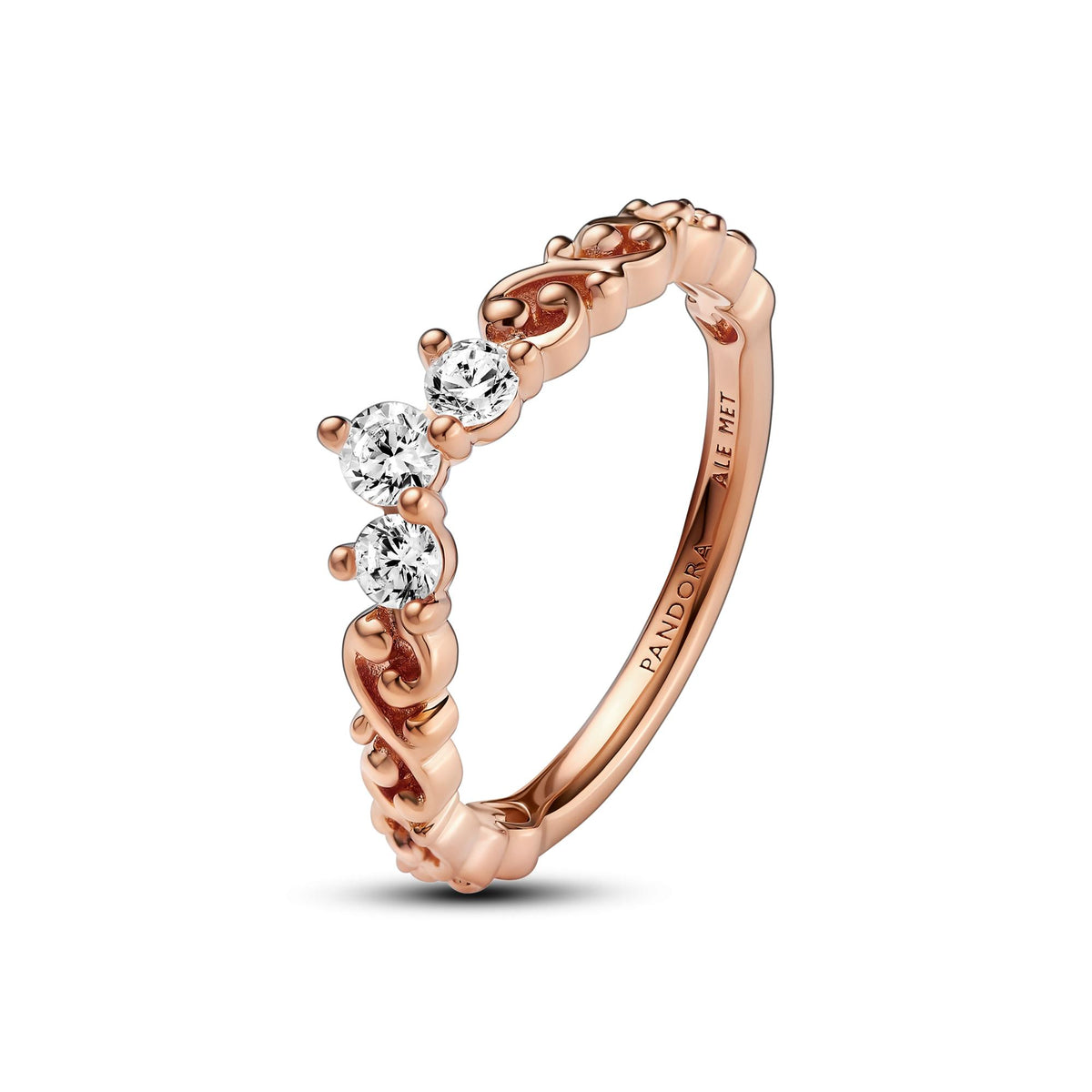 Pandora Moments Bague Tiare Volute Royale 182232C01