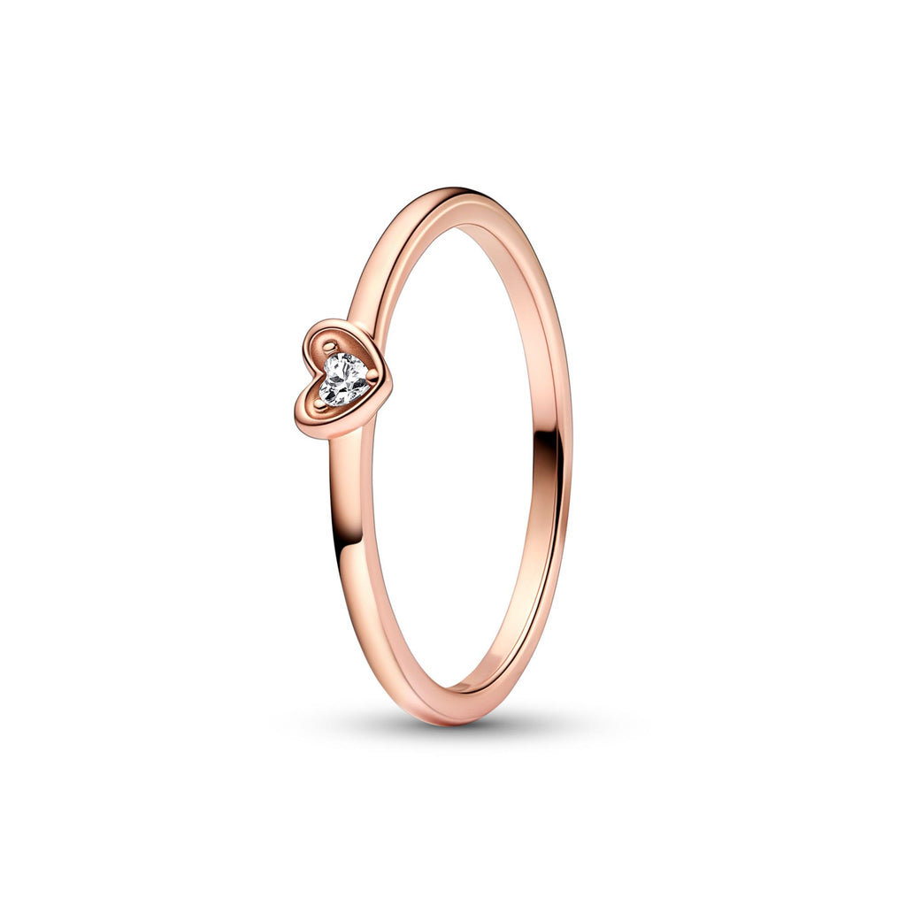 Pandora Moments Stralende hartring 182495C01