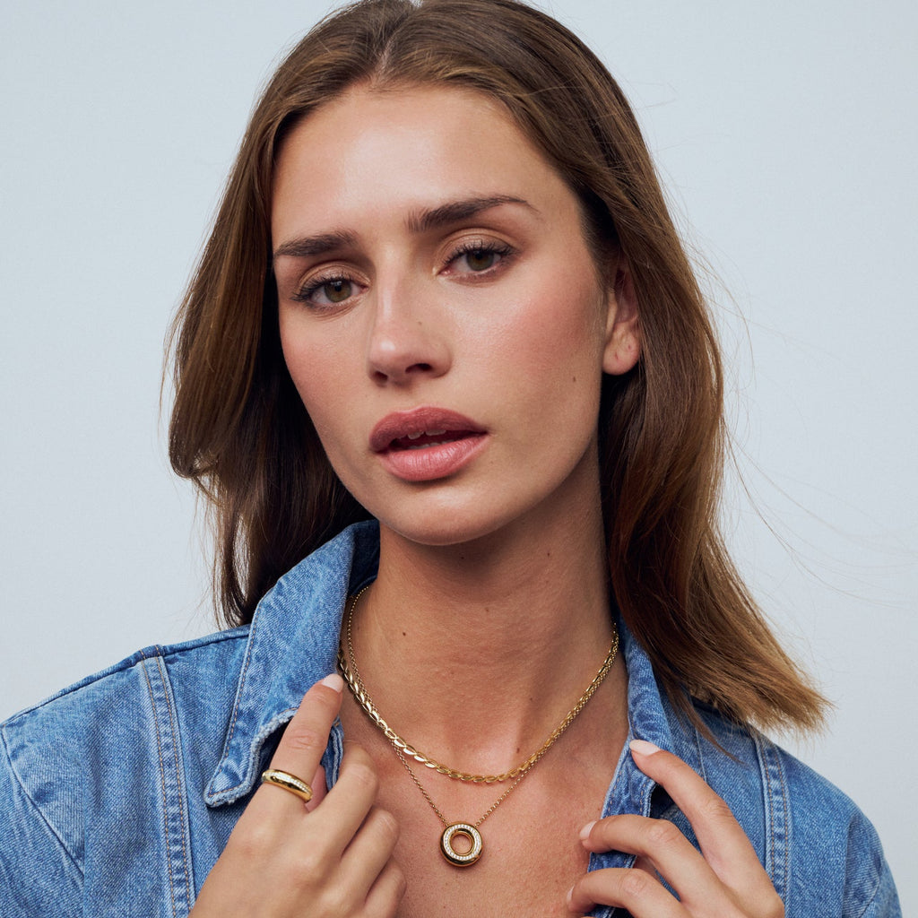 Sif Jakobs Collier Palermo SJ-N2478-CZ-YG