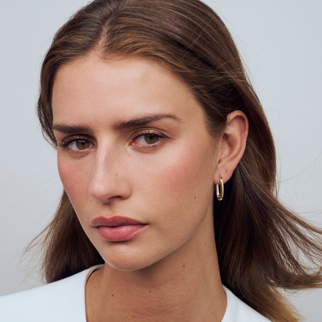 Sif Jakobs Boucles d'oreilles Ellisse SJ-E2312-2YG