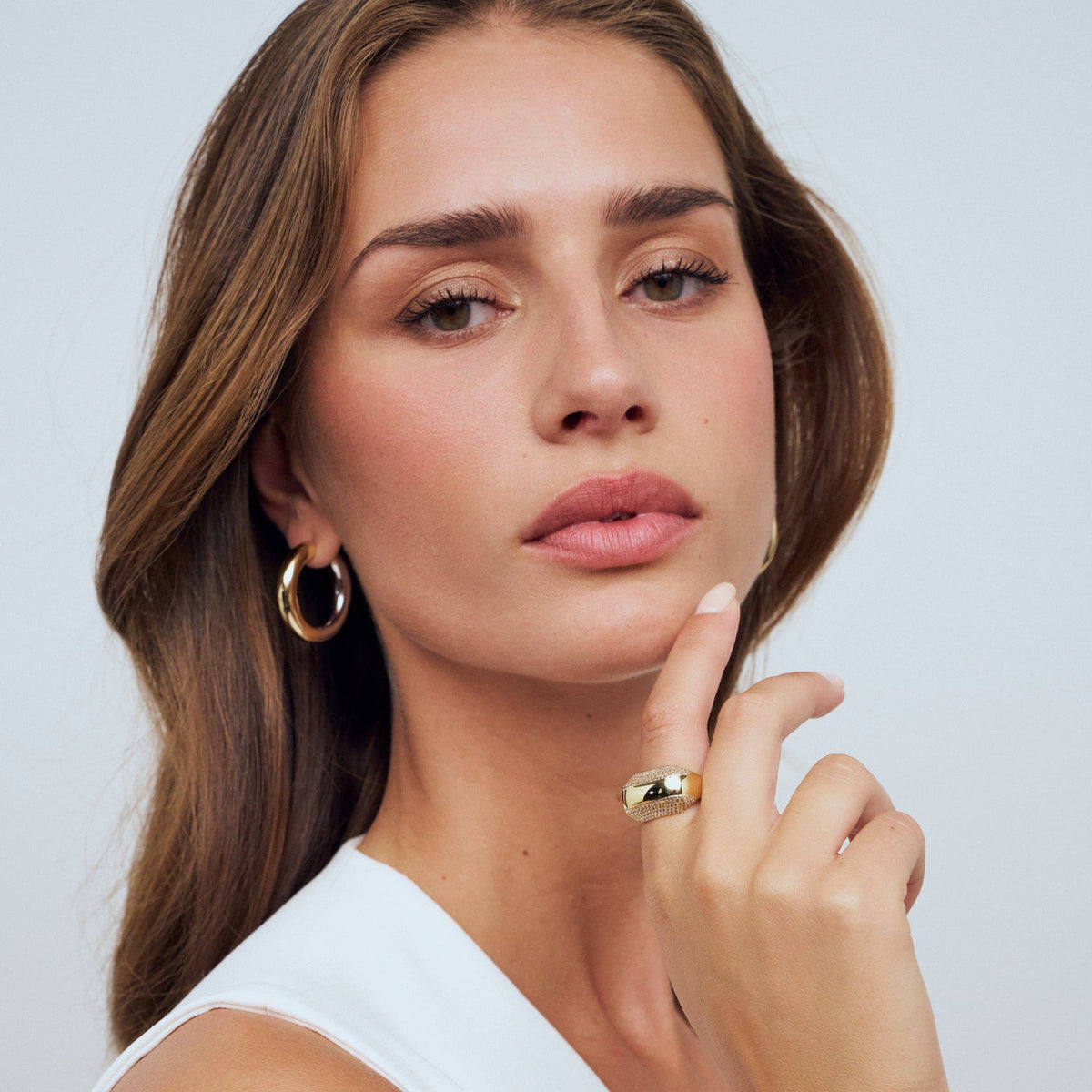 Sif Jakobs Bague Borsa SJ-R2621-CZ-YG
