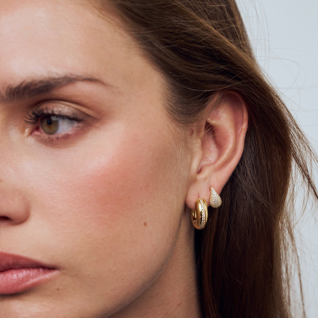 Sif Jakobs Boucles d'oreilles Goccia SJ-E2752-CZ-YG