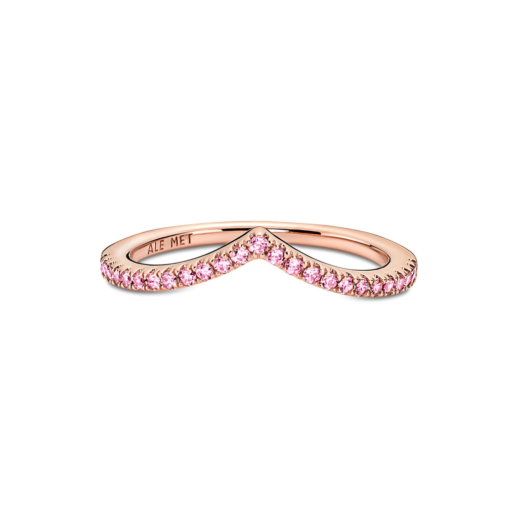 Pandora Timeless Bague Rose Scintillante Vœu 186316C02