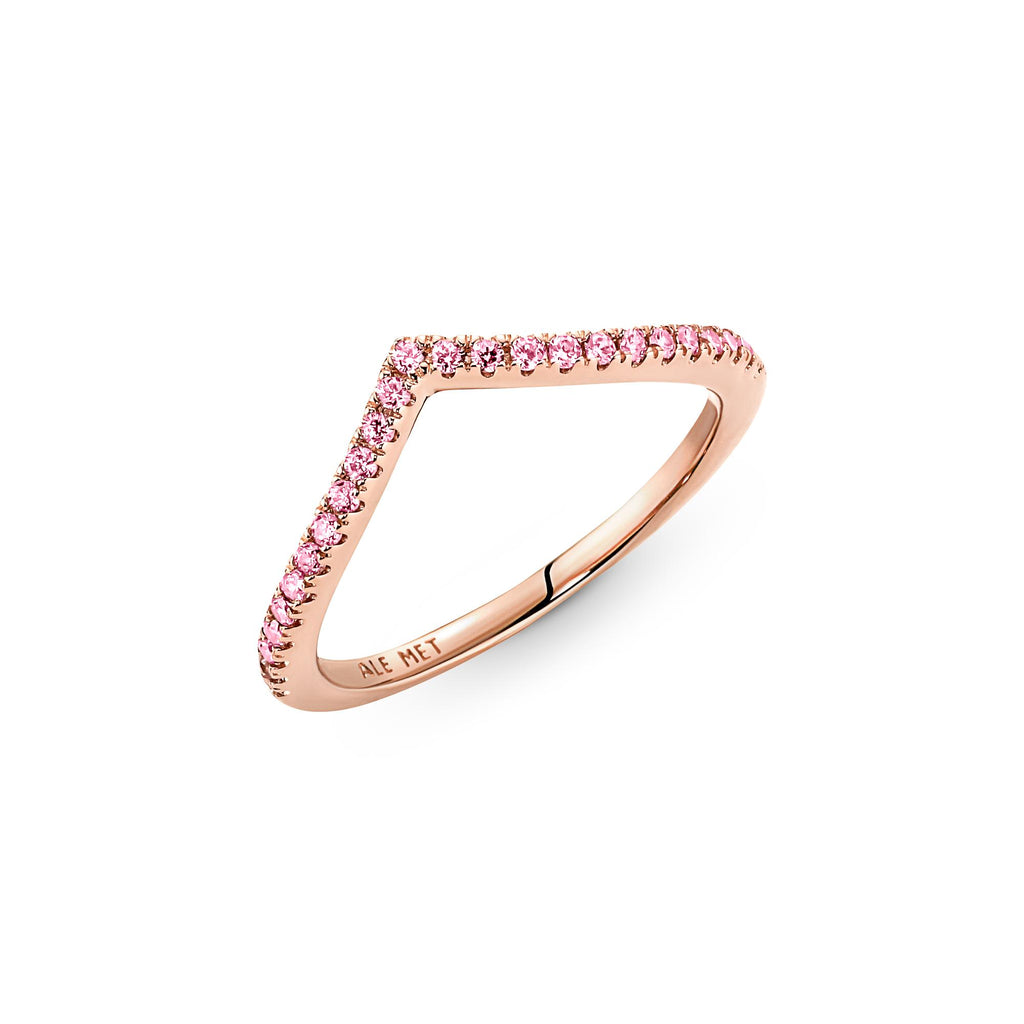Pandora Timeless Bague Rose Scintillante Vœu 186316C02