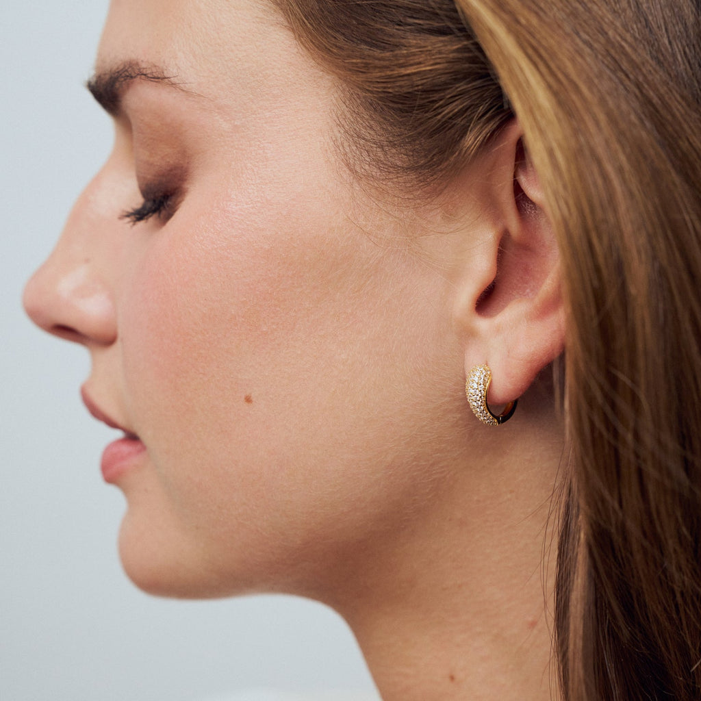 Sif Jakobs Boucles d'oreilles Goccia SJ-E2753-CZ-YG