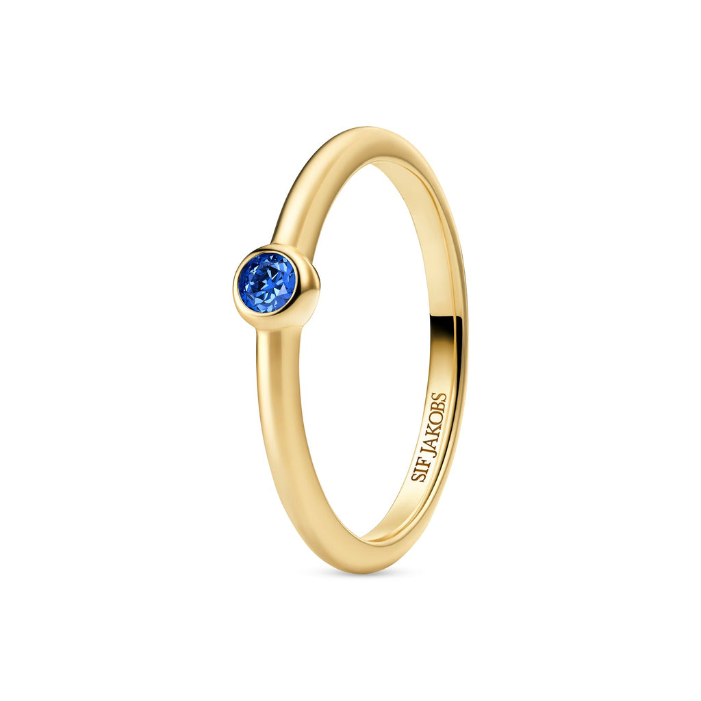 Sif Jakobs Bague Bagues SJ-R2632-BL-YG