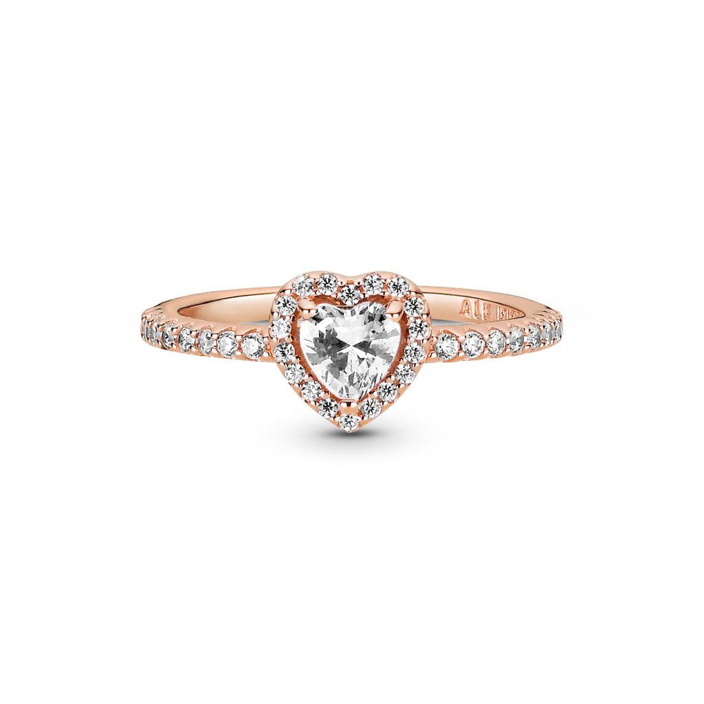 Pandora Timeless Bague Cœur Surélevé Scintillant 188421C02