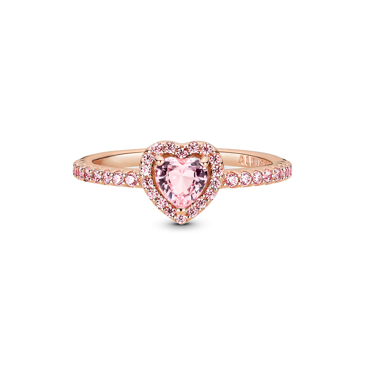 Pandora Timeless Bague Cœur Surélevé Scintillant 188421C04