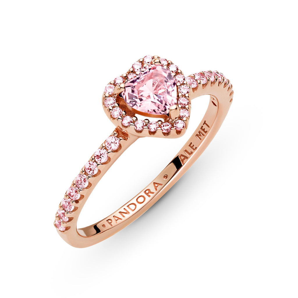 Pandora Timeless Bague Cœur Surélevé Scintillant 188421C04