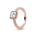 Pandora Timeless Bague Halo Scintillant Carré 188862C01