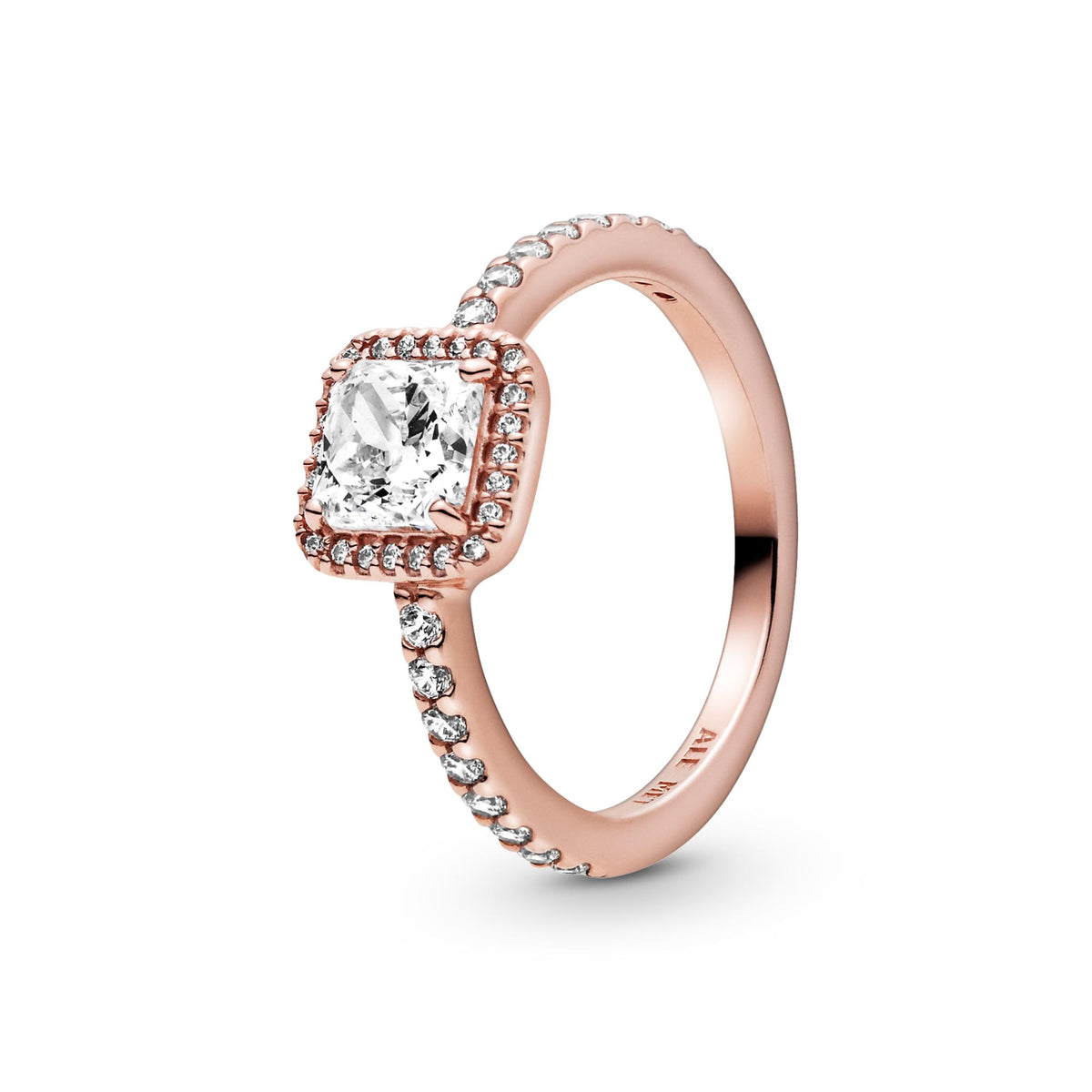 Pandora Timeless Bague Halo Scintillant Carré 188862C01