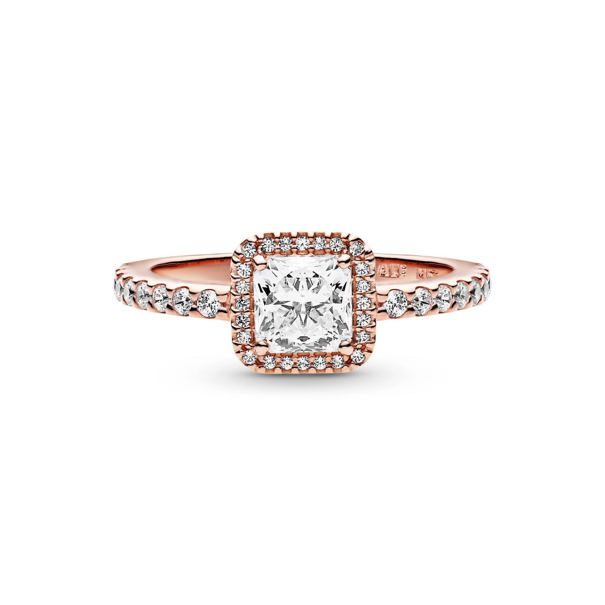 Pandora Timeless Bague Halo Scintillant Carré 188862C01