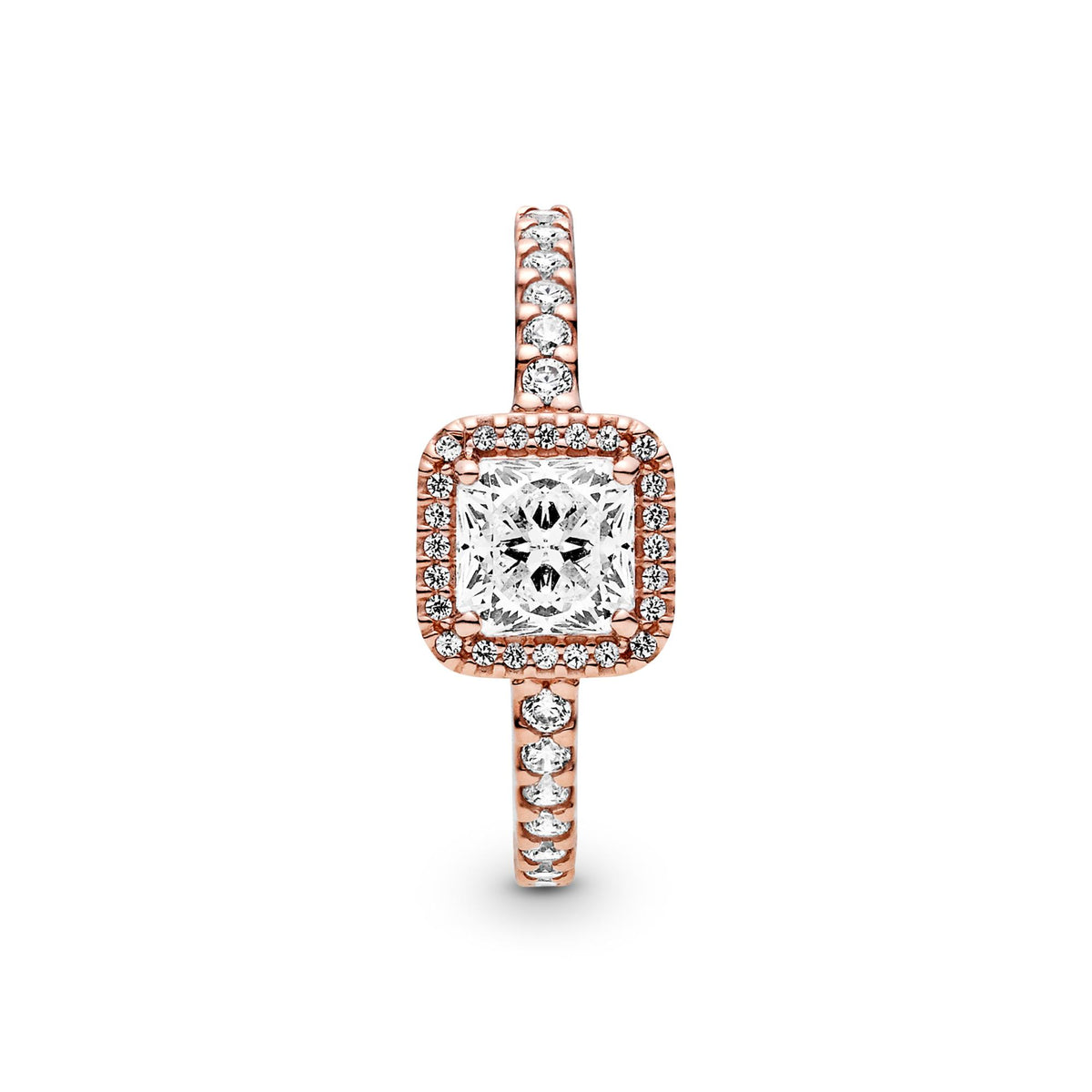Pandora Timeless Bague Halo Scintillant Carré 188862C01