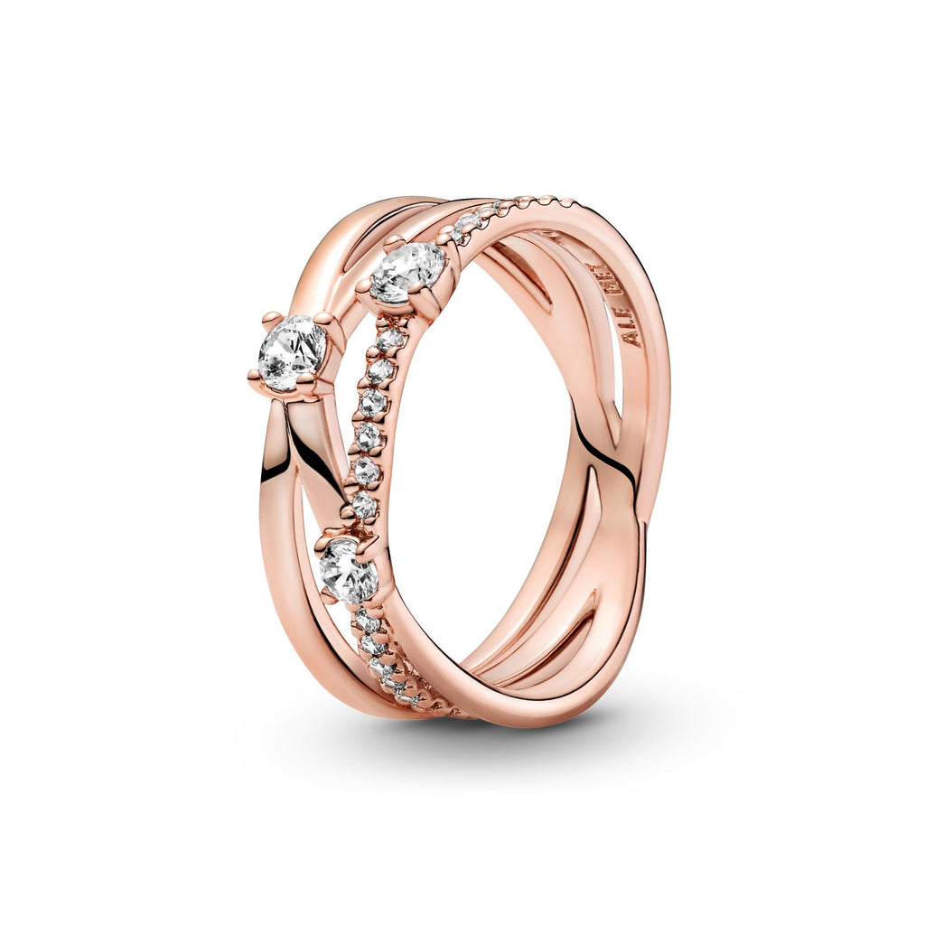 Pandora Timeless Anneau Triple Scintillant 189400C01