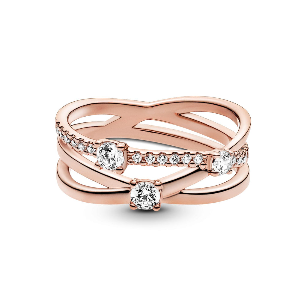 Pandora Timeless Anneau Triple Scintillant 189400C01