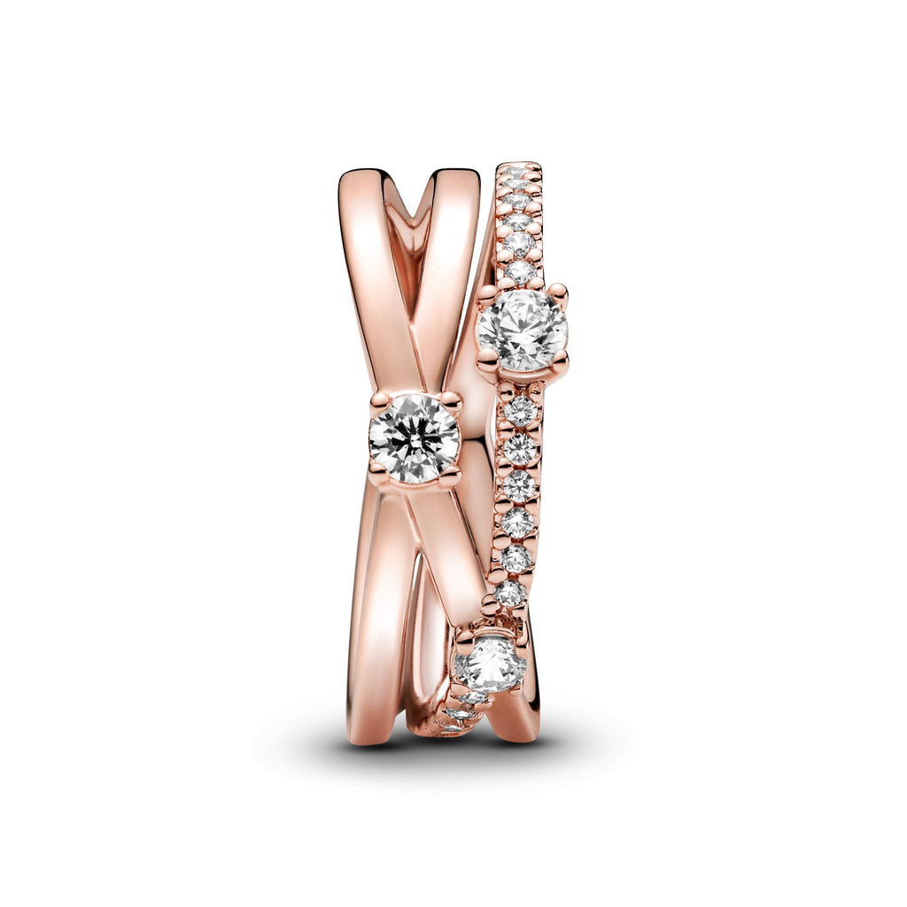 Pandora Timeless Anneau Triple Scintillant 189400C01