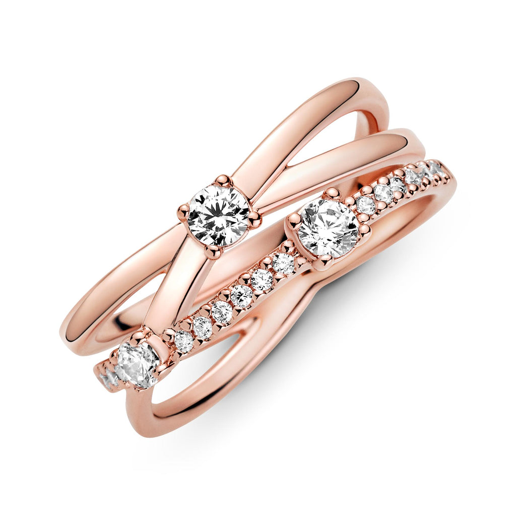Pandora Timeless Anneau Triple Scintillant 189400C01