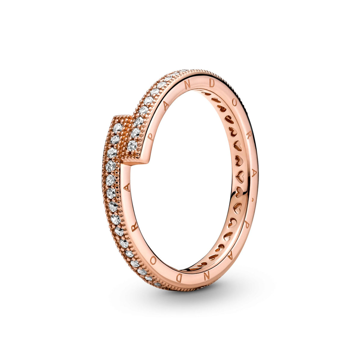 Pandora Signature Bague Chevauchante Scintillante 189491C01