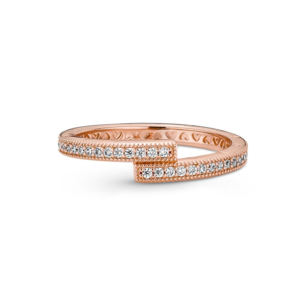 Pandora Signature Bague Chevauchante Scintillante 189491C01