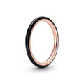 Pandora ME Bague Résine Façon Émail Noire 189655C01