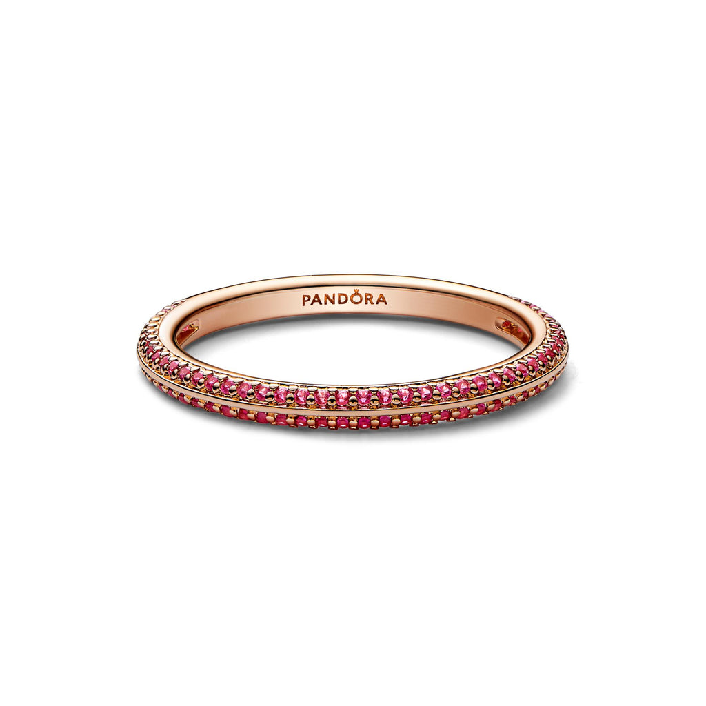 Pandora ME Bague Pavée Rouge 189679C02