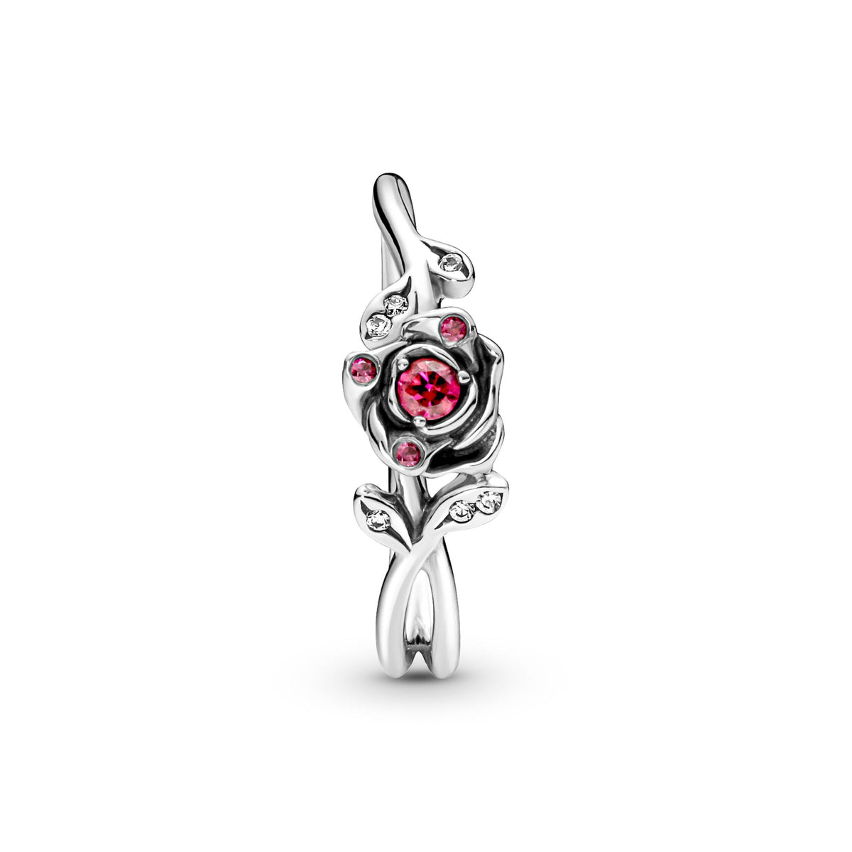 Pandora Disney Bague Disney La Belle et La Bête Rose 190017C01