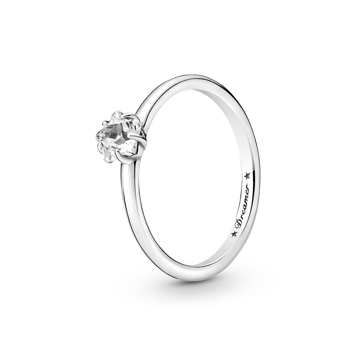 Pandora Moments Bague Solitaire Étoile Scintillante Céleste 190026C01