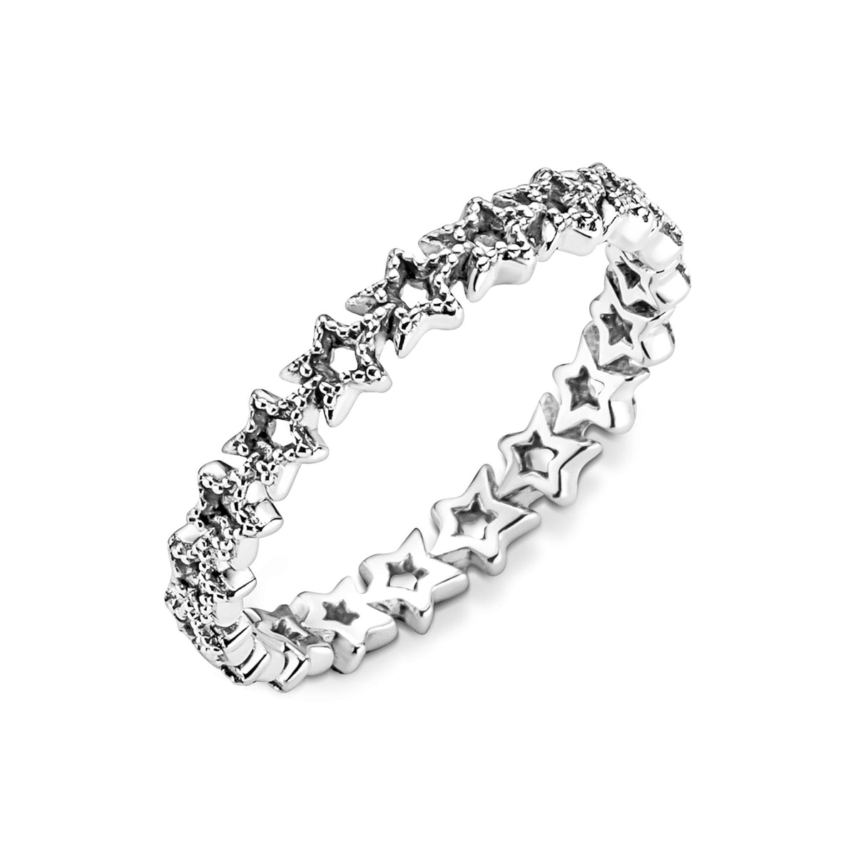 Pandora Moments Bague Couronne d'Étoiles Asymétriques 190029C00