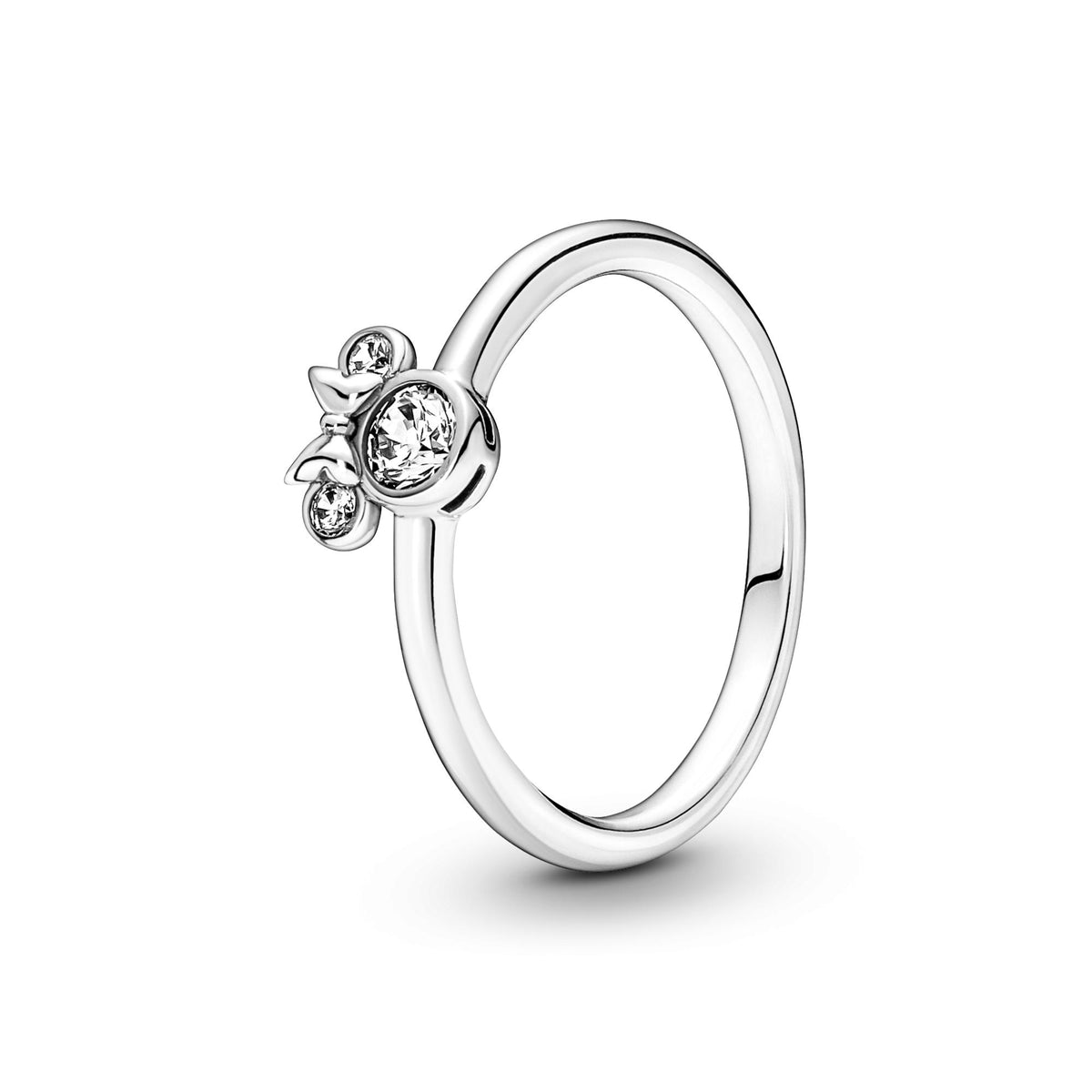 Pandora Disney Bague Disney Tête de Minnie Scintillante 190074C01