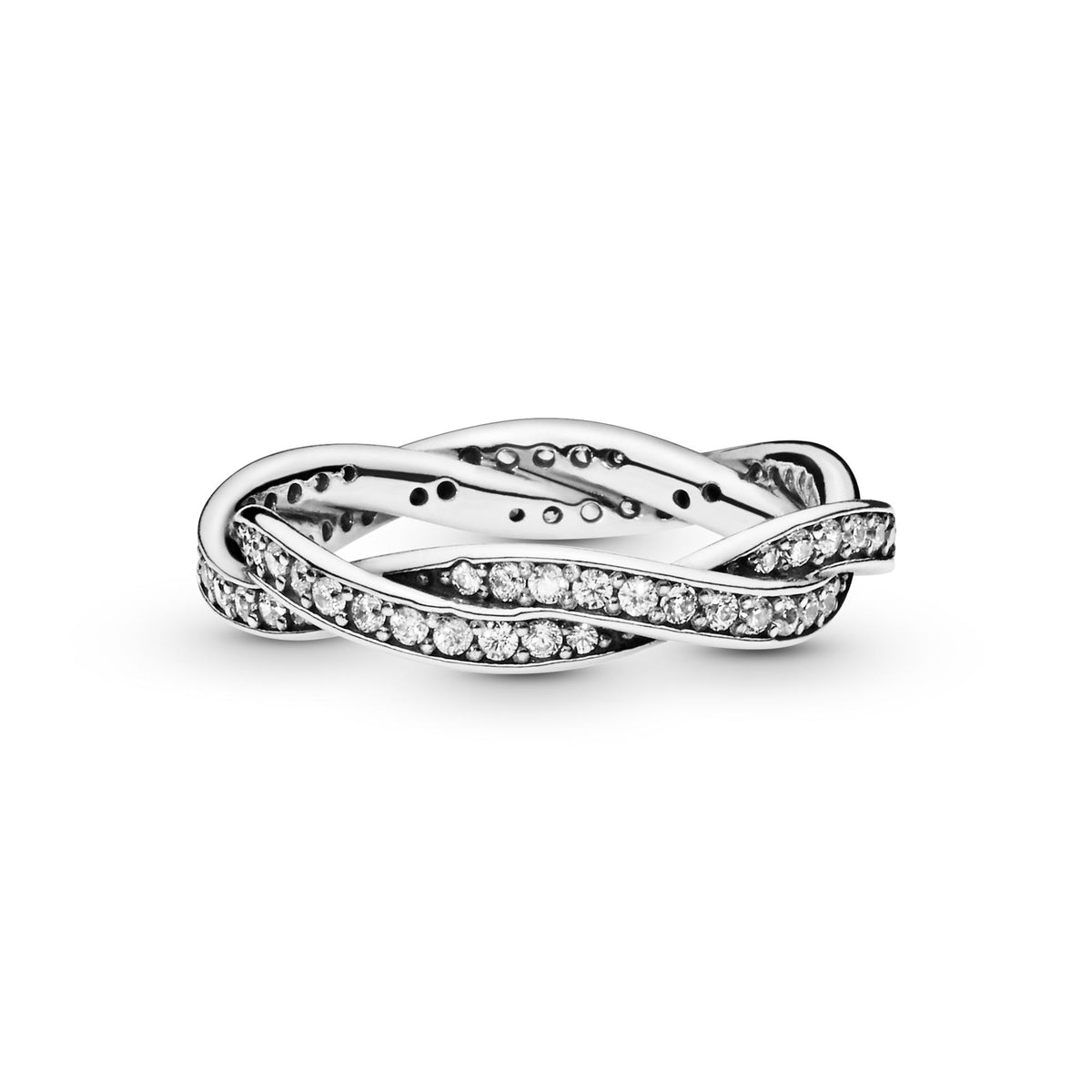 Pandora Timeless Bague Torsades Scintillante 190892CZ