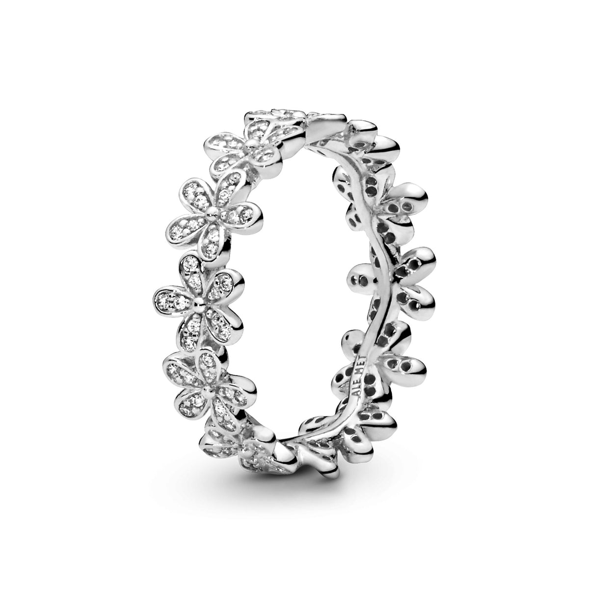 Pandora Moments Daisy silver ring with cubic zirconia 190934CZ