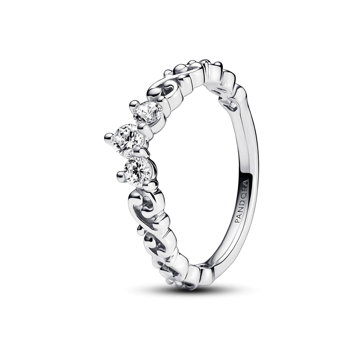 Pandora Moments Bague Tiare Volute Royale 192232C01