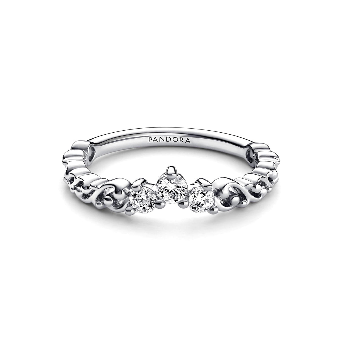 Pandora Moments Bague Tiare Volute Royale 192232C01