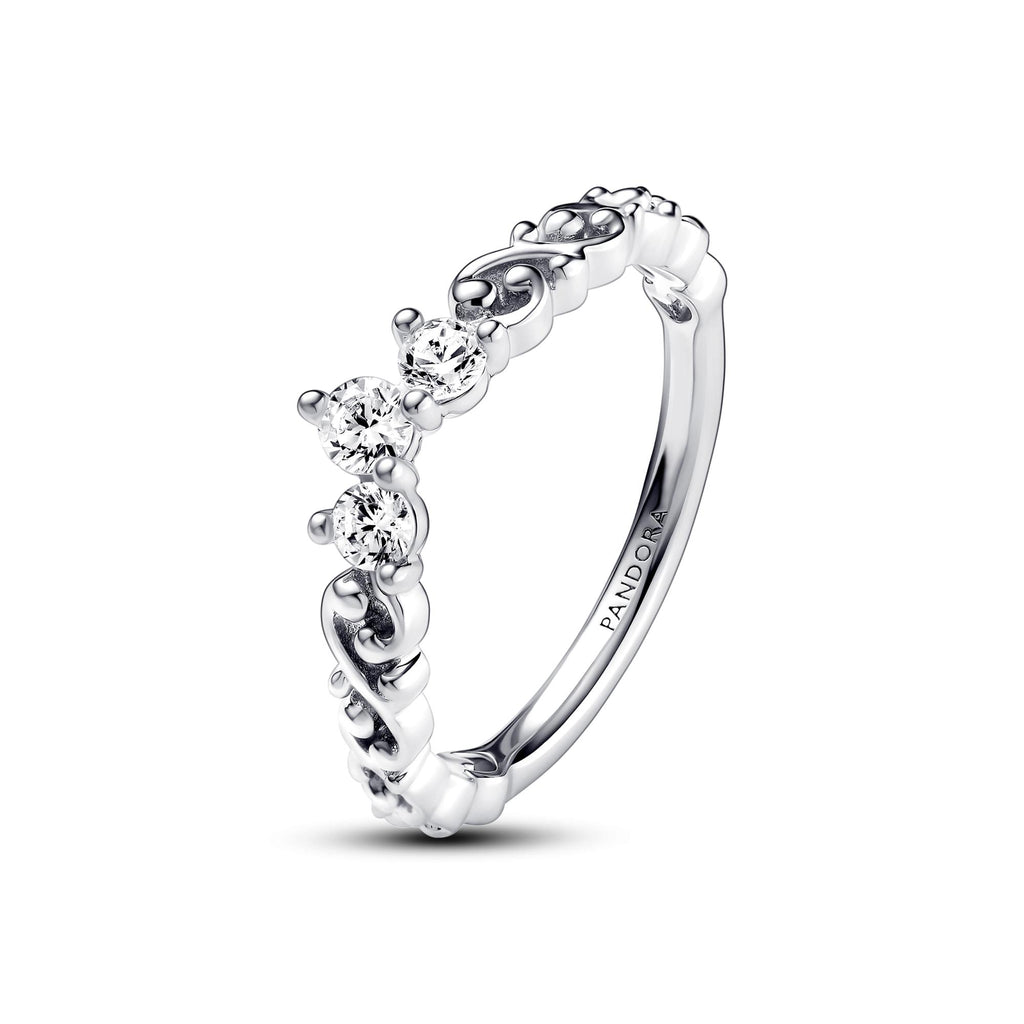 Pandora Moments Bague Tiare Volute Royale 192232C01