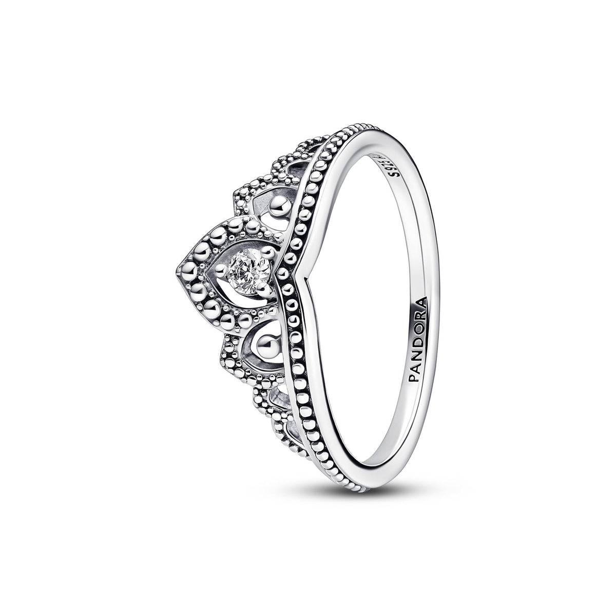 Pandora Moments Bague Tiare Perlée Royale 192233C01