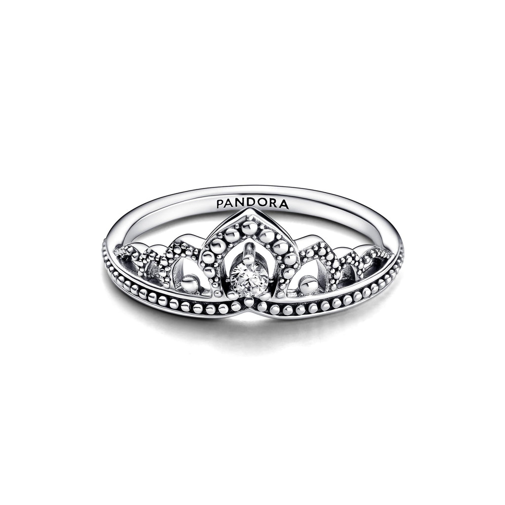 Pandora Moments Bague Tiare Perlée Royale 192233C01