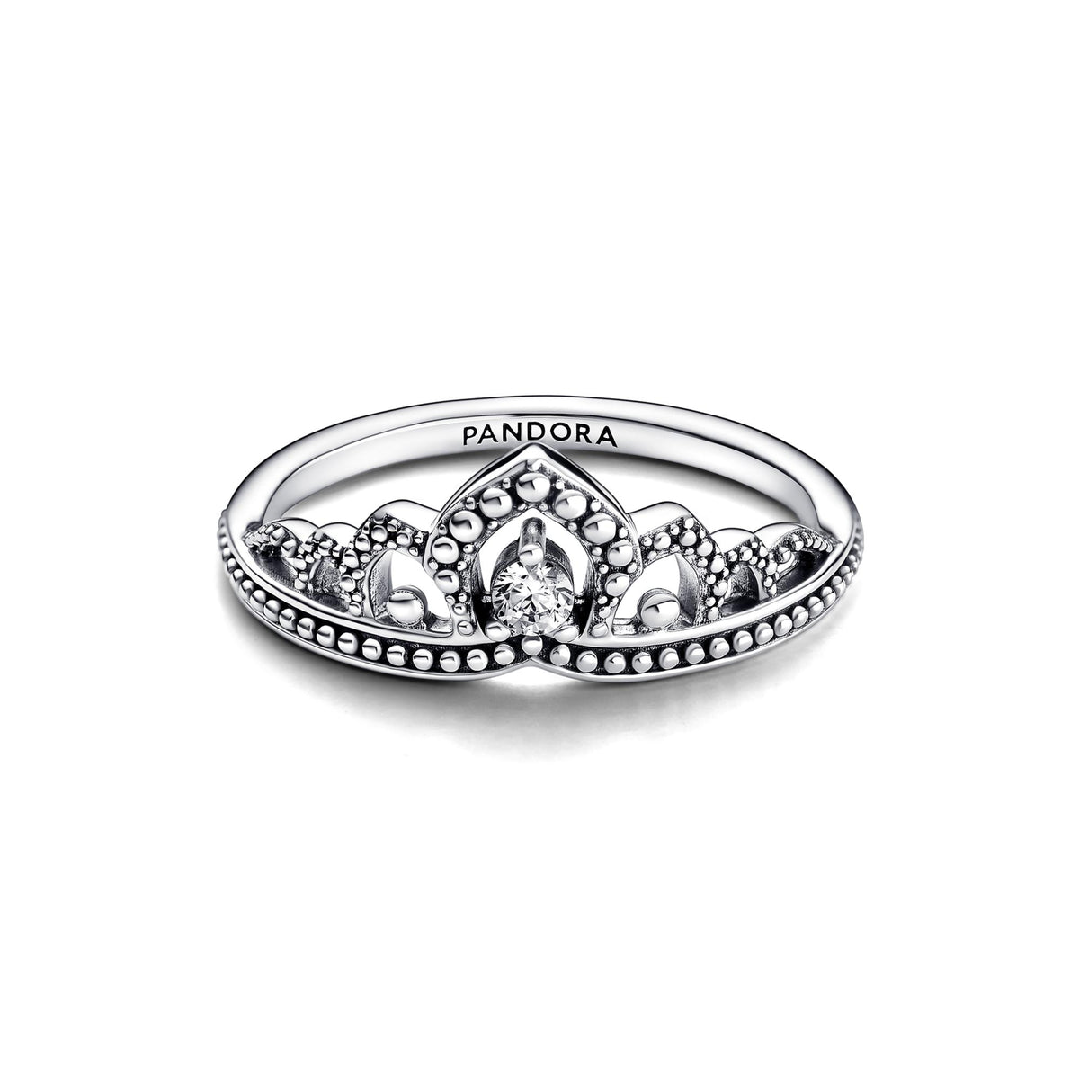 Pandora Moments Bague Tiare Perlée Royale 192233C01