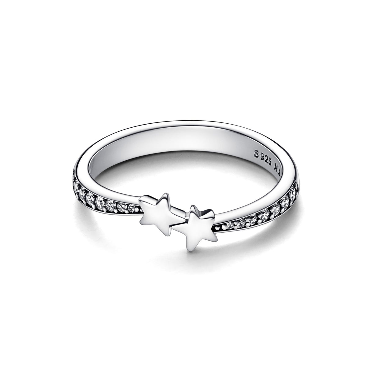 Pandora Moments Bague Scintillante Étoiles Filantes 192365C01