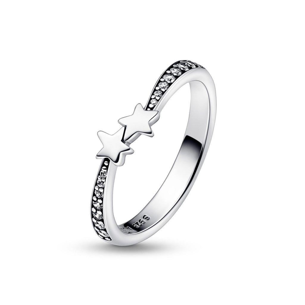 Pandora Moments Bague Scintillante Étoiles Filantes 192365C01