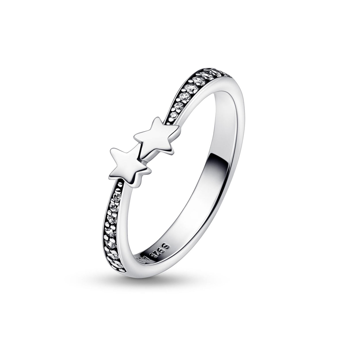 Pandora Moments Bague Scintillante Étoiles Filantes 192365C01