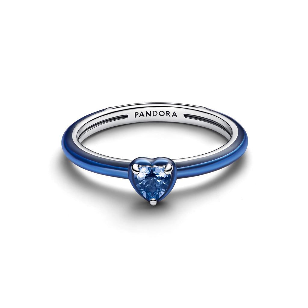 Pandora ME Bague Cœur Chakra Bleu 193088C03