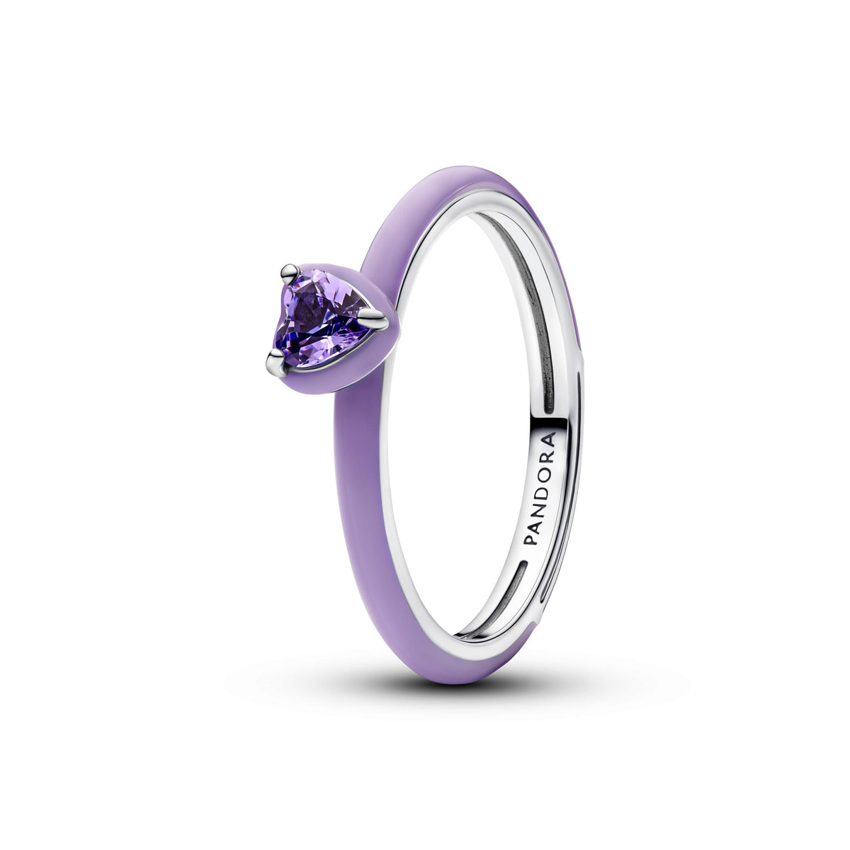 Pandora ME Bague Cœur Chakra Violet 193088C04