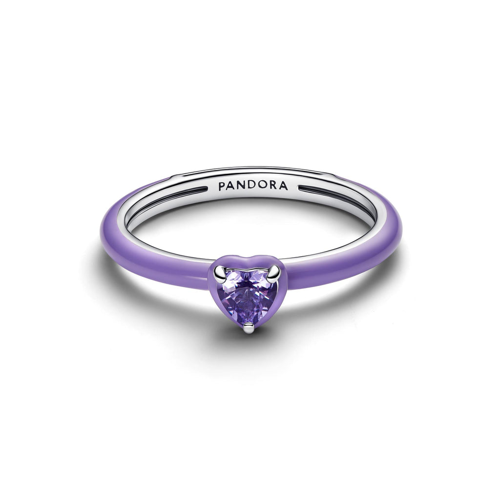Pandora ME Bague Cœur Chakra Violet 193088C04