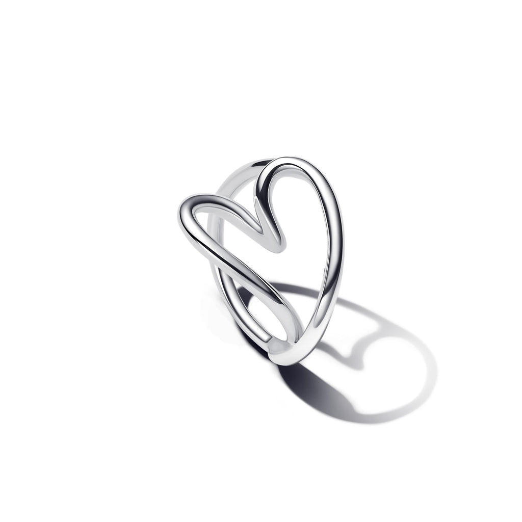Pandora Essence Bague Cœur de Forme Organique 193288C00