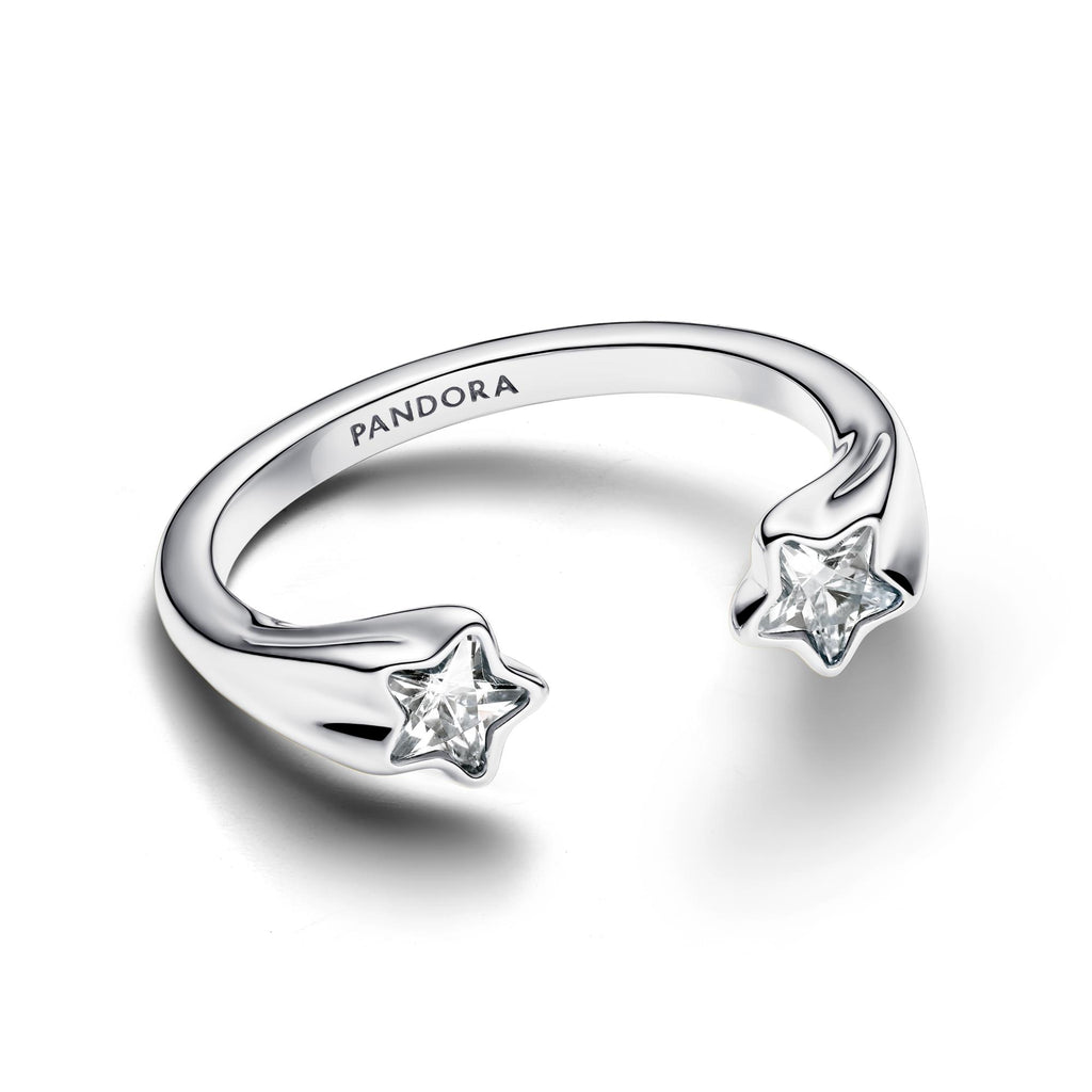 Pandora Moments Bague Ouverte Étoiles Filantes 193582C01