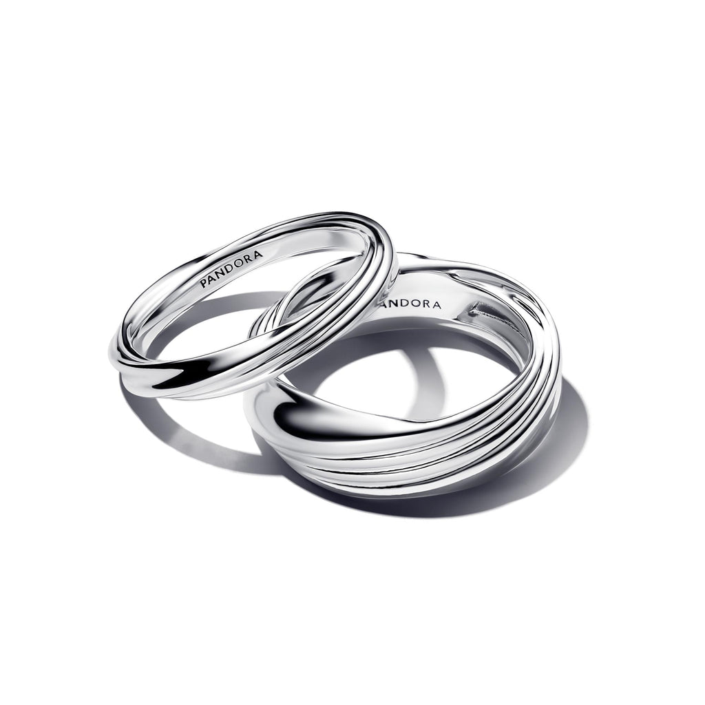 Pandora Essence Bague Double Torsadée 193890C00